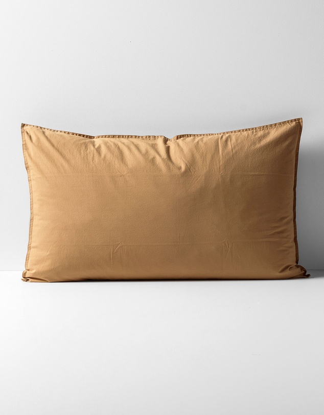 Aura Home - Evie Stonewash Organic Cotton Standard Pillowcase