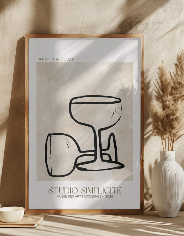 Olive et Oriel - Studio Simplicite No03 by Treechild Art Print