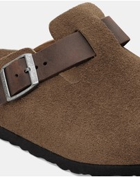 Birkenstock - Boston Oiled Suede Leather Regular - Unisex