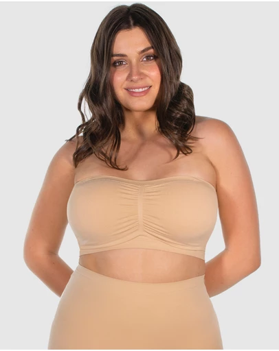 B Free Intimate Apparel - Curvy Strapless Bandeau Bra (A-B-C-D-DD) Cup