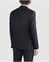 Van Heusen - Wool Tonal Glen Check Suit Jacket