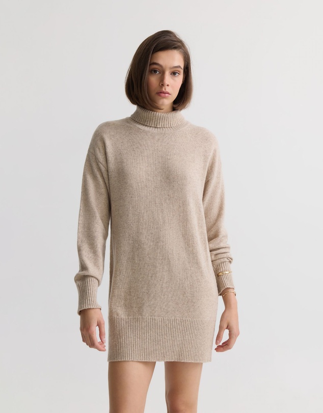 Oxford - Tilda Knitted Wool Mini Dress
