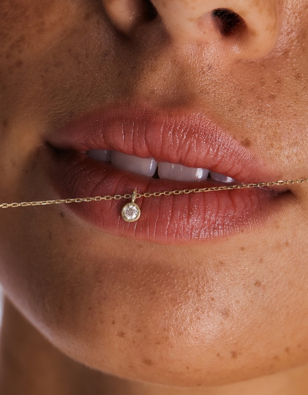 Luna Rae - Solid Gold - Diamond Sky Necklace