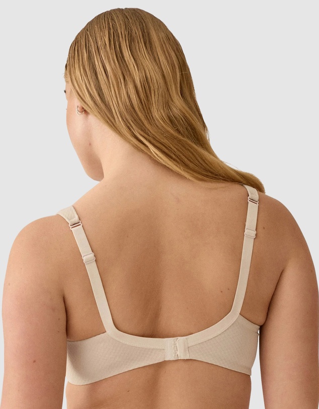 Naturana - Wednesday Jacquard Wireless T-Shirt Bra with Padded Straps