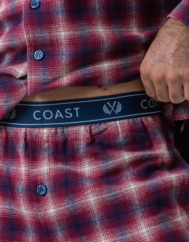 Coast Clothing - Flinders Flannel Mens Pyjamas
