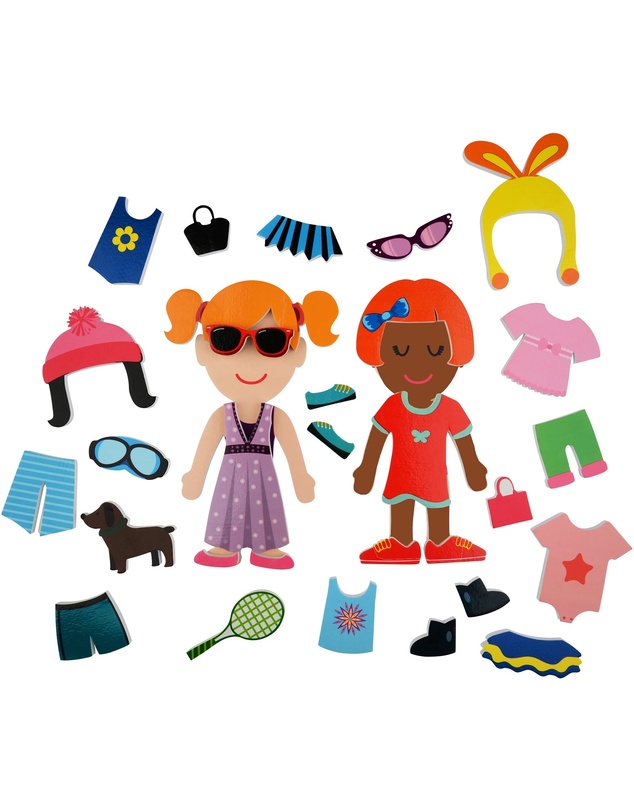 Bright Child - Dress Up Bath Stickers