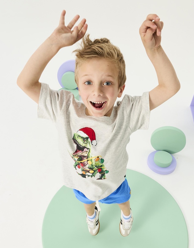 Rock Your Kid - Christmas Print Tee - Kids