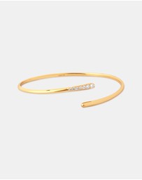 Astrid & Miyu - Orbit Crystal 18Ct Cuff