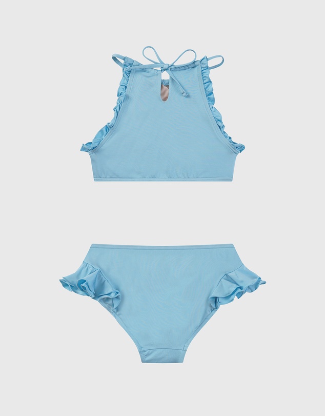 Aqua Blu Kids - Stepping Stones Halter Neck Bikini Set - Kids