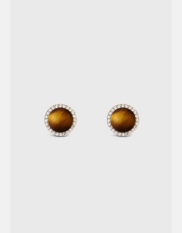 Daniel Wellington - Audrey Earrings Tiger Eye