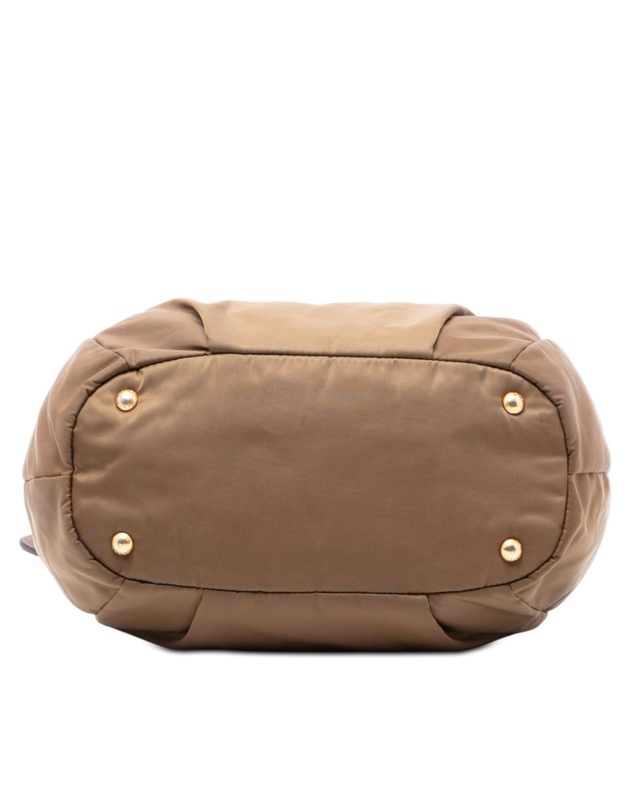 Pre-Loved by Azura Reborn - Pre-Loved Vitello Daino Trimmed Tessuto Satchel