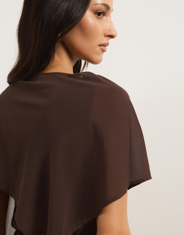 Atmos&Here - Dylan Chiffon Scarf Top