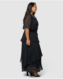 Pink Dusk by Curve Project - Hypnotic Maxi Dress