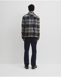 Country Road - Check Sherpa Overshirt
