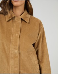 All About Eve - Bambi Cord Bomber Tan