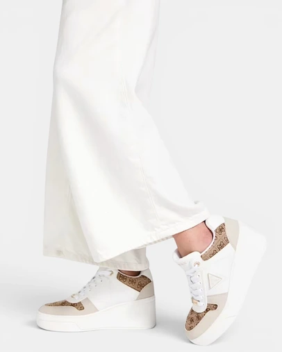 GUESS - Rozinn Lace-Up Platform Wedge Sneakers