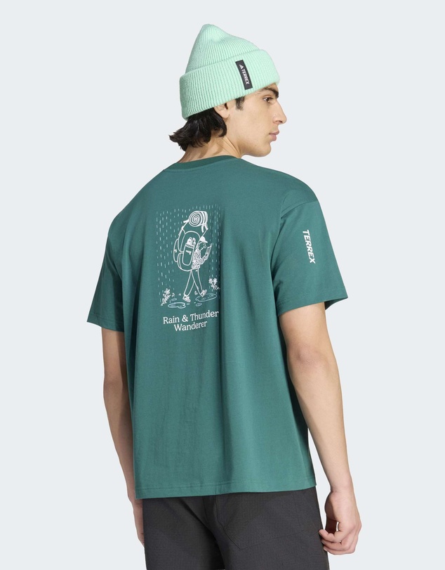 adidas Performance - TERREX WANDERER GRAPHIC T-SHIRT Mens