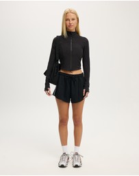 Cotton On Body Active - Ultra Soft Contour Long Sleeve Zip Through