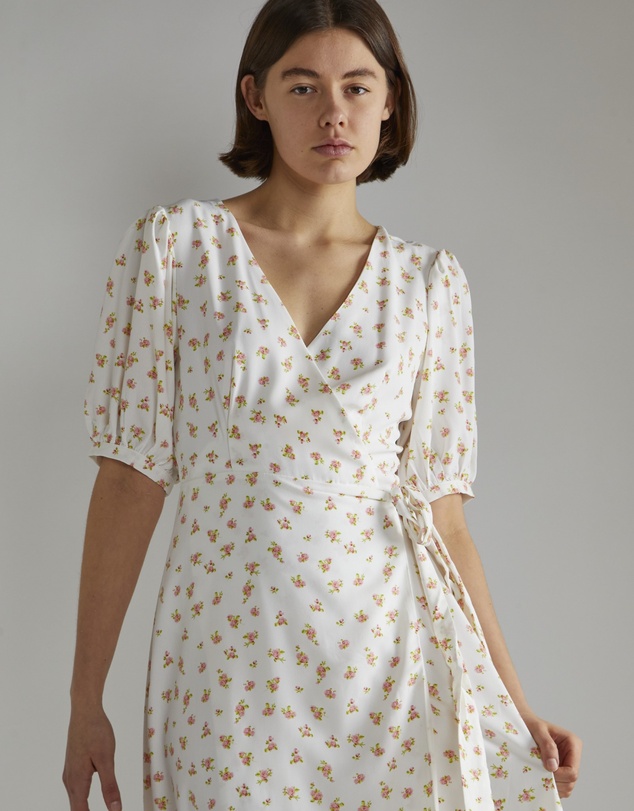 Glamorous - Wrap Midi Dress