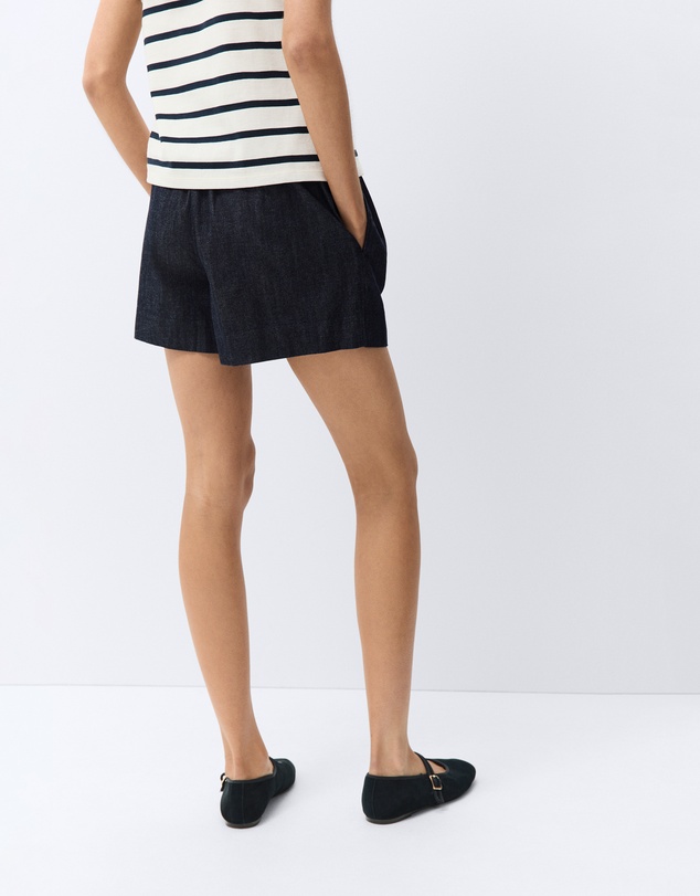 UNISON - Denim Pull On Short