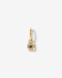 Michael Hill - Round London Blue Topaz Birthstone Pendant in 10kt Yellow Gold