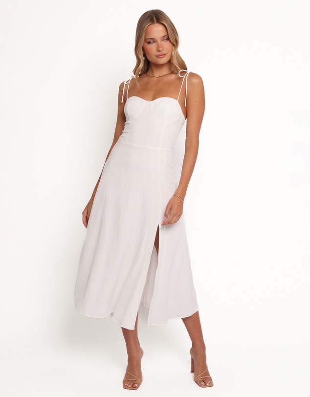 Petal & Pup - Cordelia Midi Dress - White