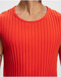 Surrounded By Ghosts - The Anorthite Cotton Rib Muscle T-Shirt
