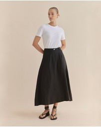 Amelius - Barossa Linen Skirt