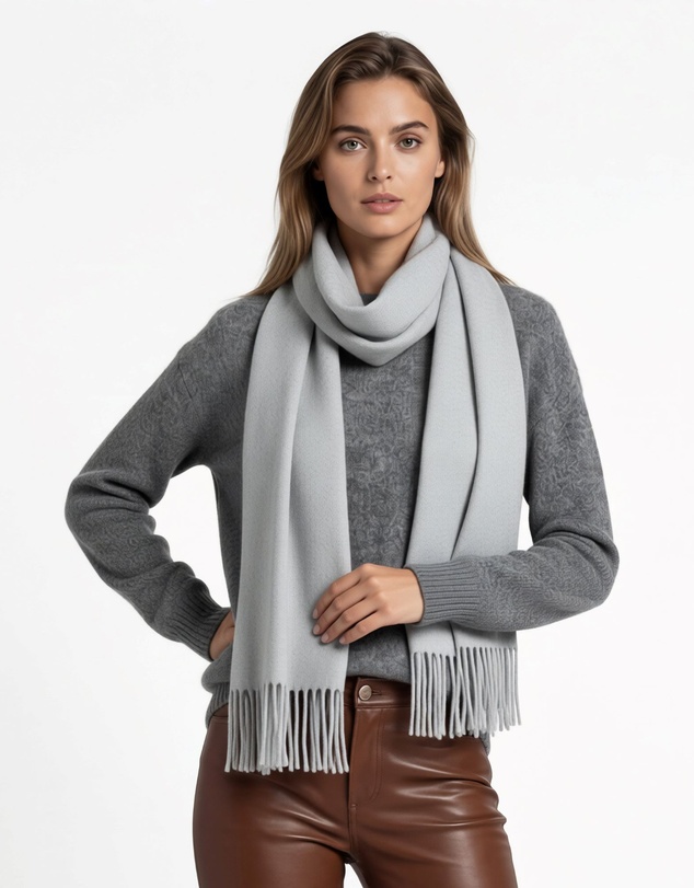 SILK MAGNOLIA - Cashmere Scarf