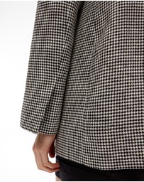 Witchery - Houndstooth Double-breasted Blazer