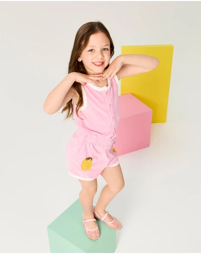 Rock Your Kid - Goldie Terry Playsuit - Kids-Teens
