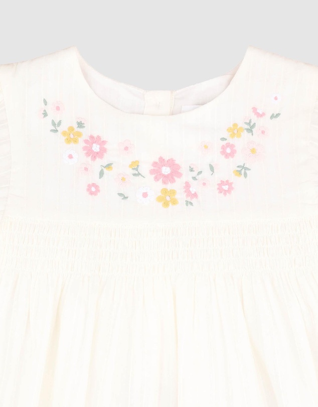 Bebe by Minihaha - Willa Embroidery Dress - Babies