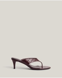 Witchery - Toe Post Mule Heels