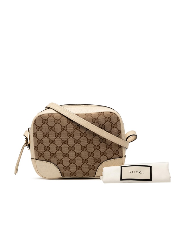 Gucci - Pre-Loved GG Canvas Bree Crossbody