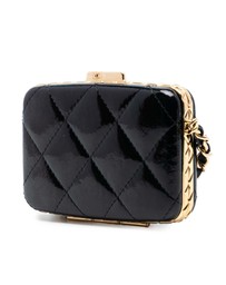 Pre-Loved by Azura Reborn - Pre-Loved Small Glazed Goatskin Box With Chain