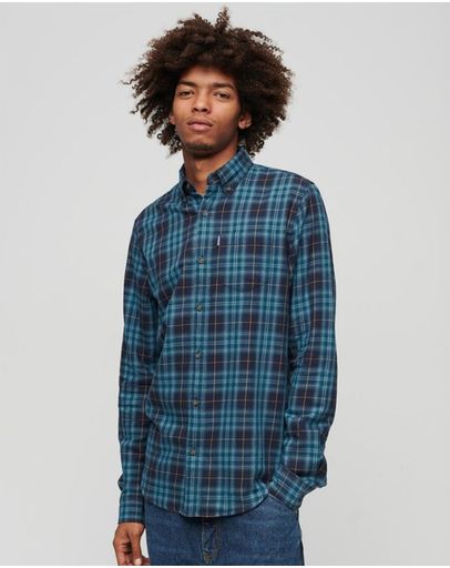 Hoxton Check Navy