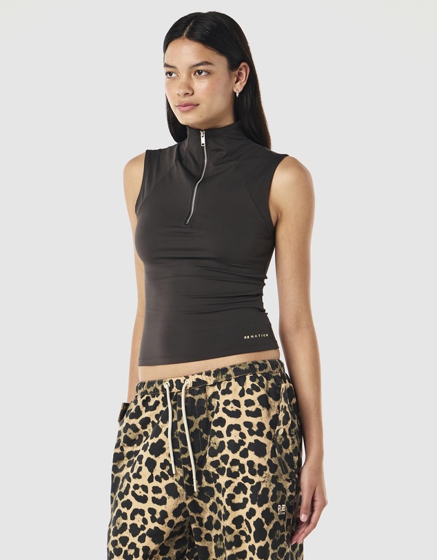 P.E Nation - Routine Quarter Zip Tank
