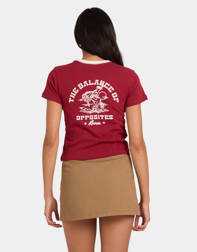 RVCA - Womens Lone Ranger 411 T-Shirt