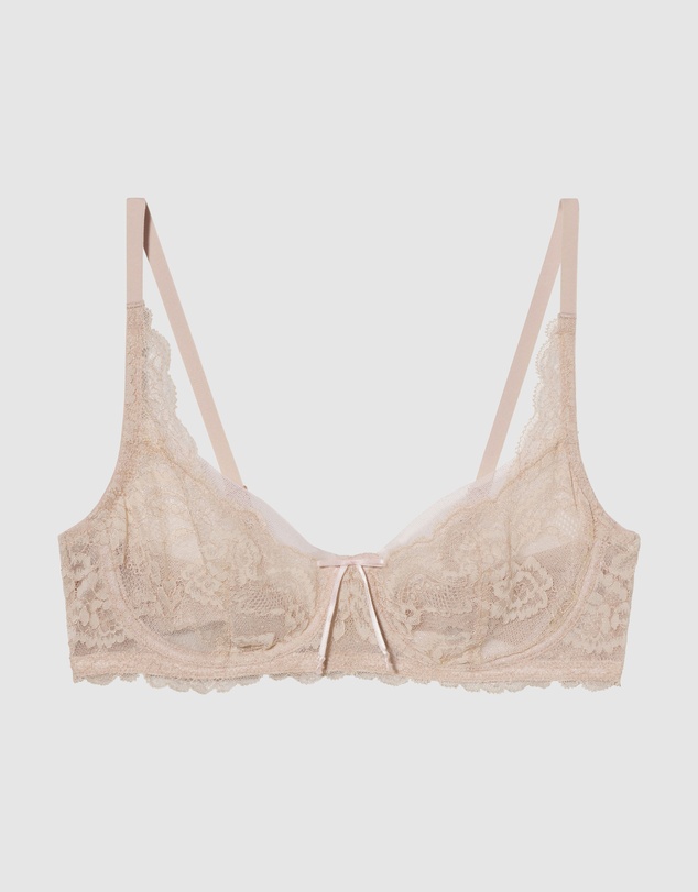 Skarlett Blue - Minx Wired Lace Balconette Bra