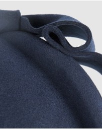 Max Alexander - Felt Navy Pillbox Hat