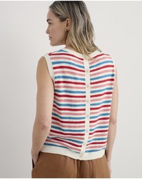 Seasalt - Seasalt Cornwall Mini Cornish Pink Sky Mix Knavock Vest