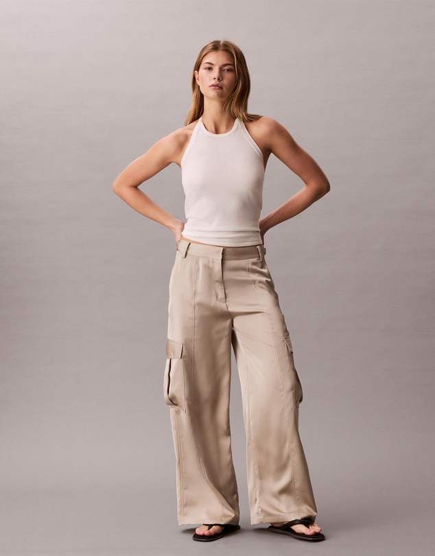 Calvin Klein Jeans - Satin Cargo Pants