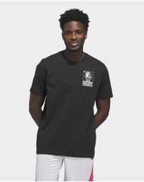 adidas Performance - World Wide Hoops Graphic T-Shirt Mens