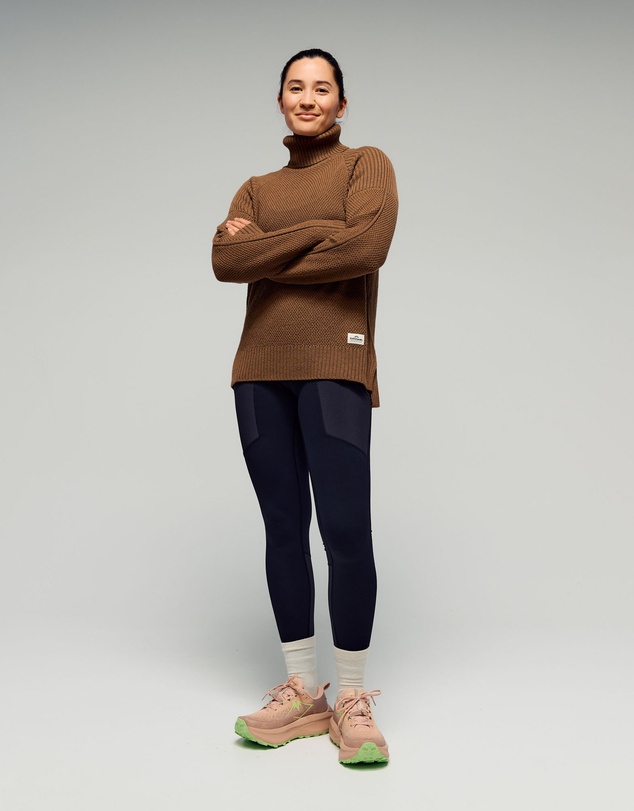 Kathmandu - Retreat Merino Blend Roll Neck Pullover