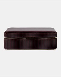 Wolf - Wolf Bella Medium Jewellery Box Bordeaux