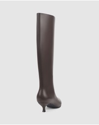 Verali - Olive Knee High Boots
