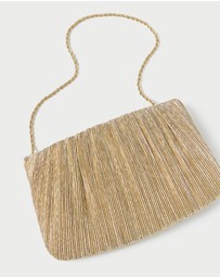 Loeffler Randall - Brit Pleated Flat Clutch