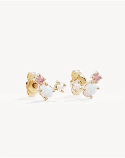 By Charlotte - Cosmic Bloom Studs Earrings