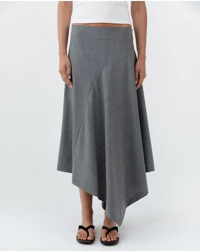 St. Agni - Wool Asymm Skirt