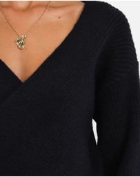 Petal & Pup - Lucy Knit Sweater - Black